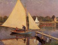 Monet, Claude Oscar - Boaters at Argenteuil